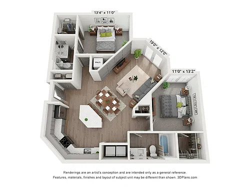 Floor plan Beck