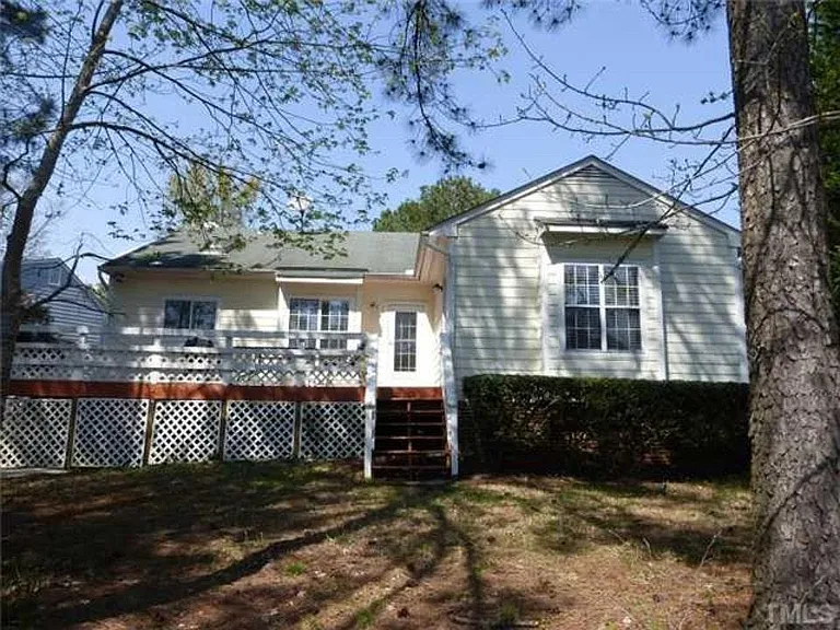 View of back of house
