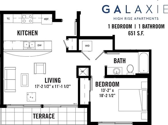 Galaxie High Rise Apartments — Photo 56