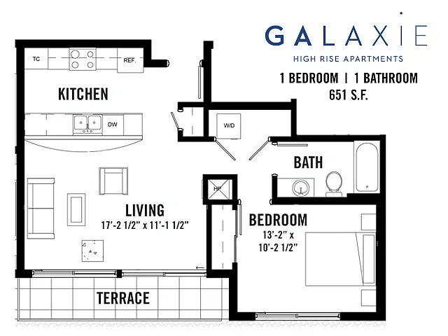 Floor plan 503