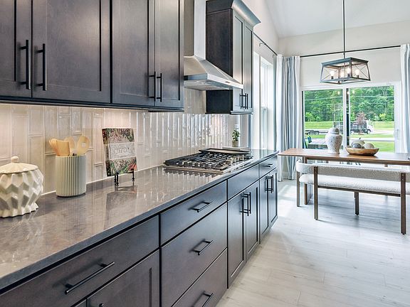 Gourmet Kitchen with Stainless Steel Appliances