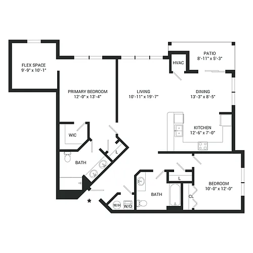 Floor plan Evergreen