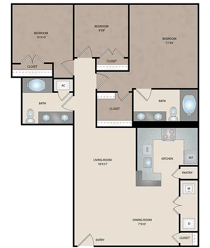 Floor plan C1