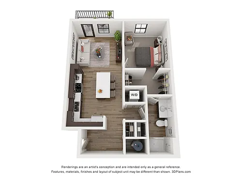 Floor plan The Mill