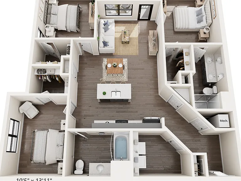 Ranch Floor Plan Ranch Floor Plan