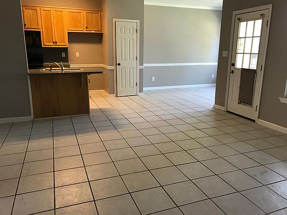 open kitchen, breakfast nook, living room