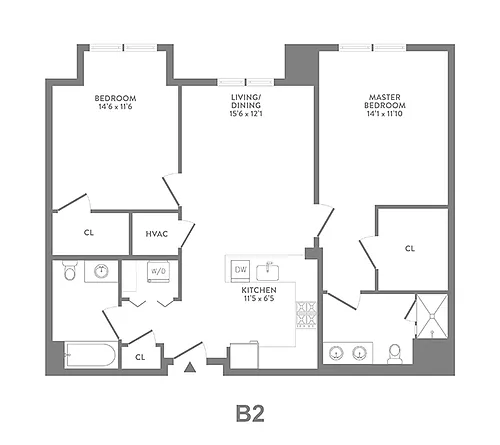 Floor plan ws-b2