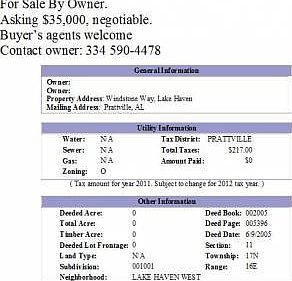 legal description