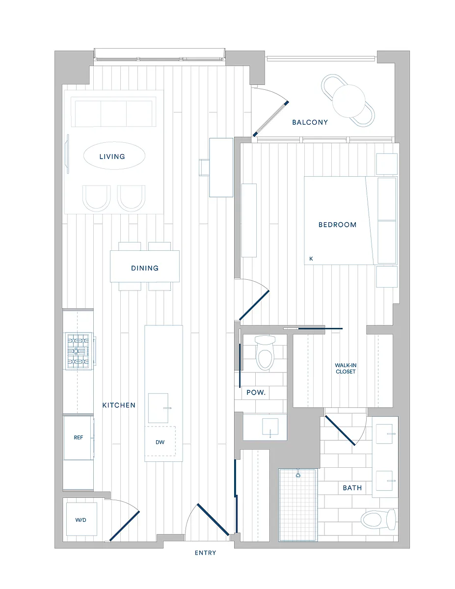 Floor plan A1-PH