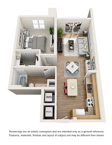 Floor plan The Gallery