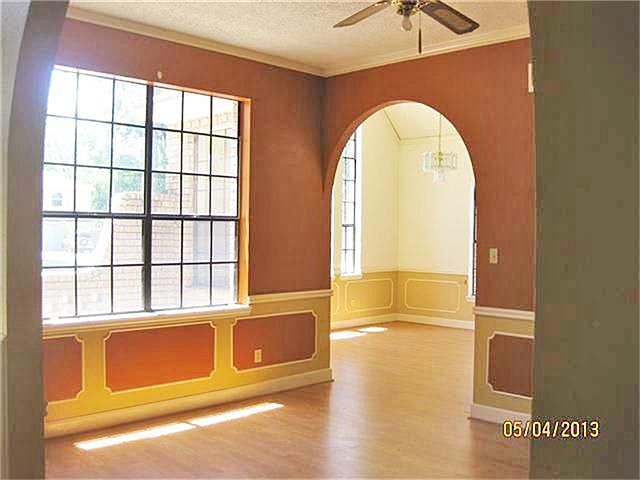 Formal Living Room has laminate floors.