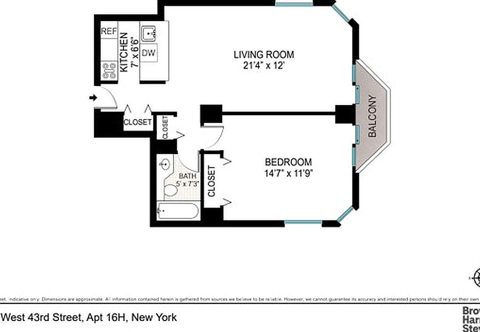 2nd image of 500 W 43rd St APT 11H