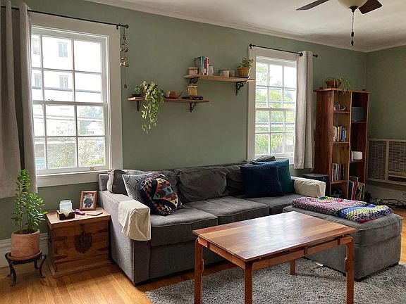 North-facing windows Bedroom 2