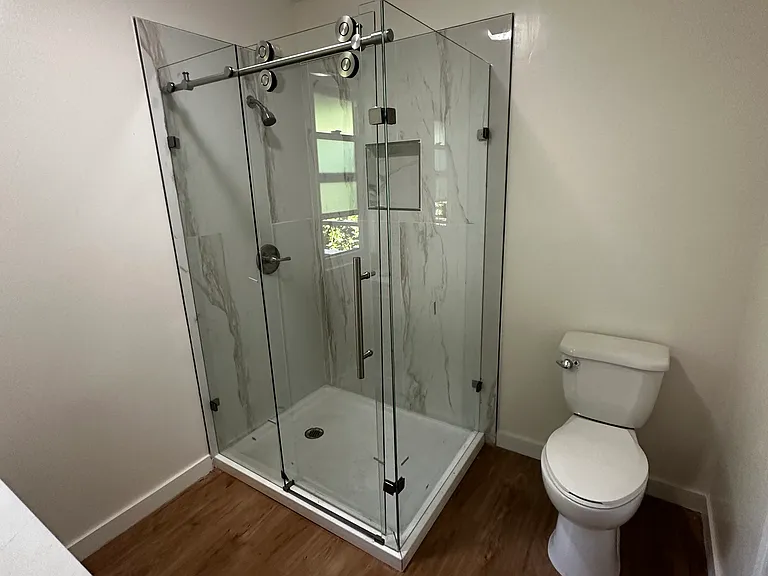 New Master Bath Shower & Toilet
