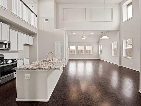 Open, airy floorplan