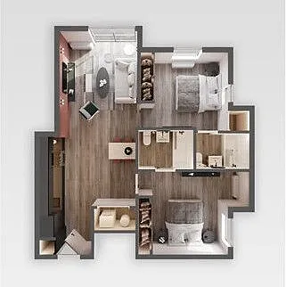 Floor plan Rose