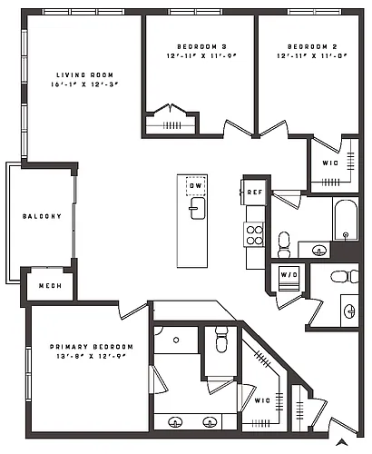 Floor plan C03