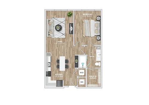 Floor plan A16A