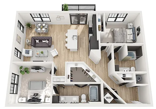 Floor plan B2