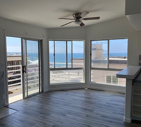 Large Living Room/Dining Area with OCEAN VIEWS
