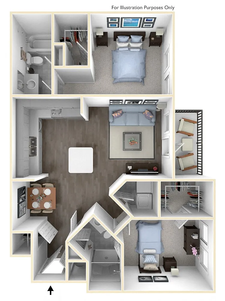 Floor plan Oak