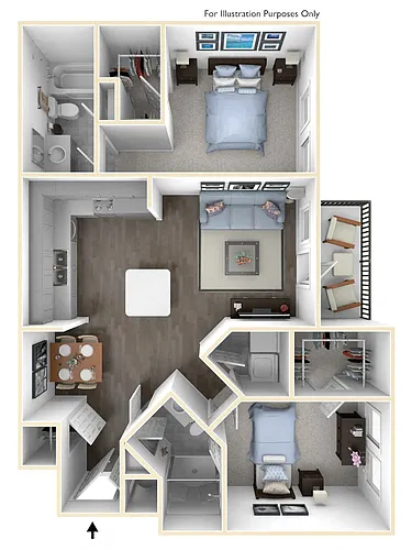 Floor plan Oak