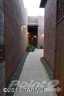 Front court yard door entry