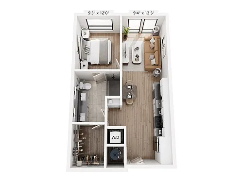 Floor plan A1