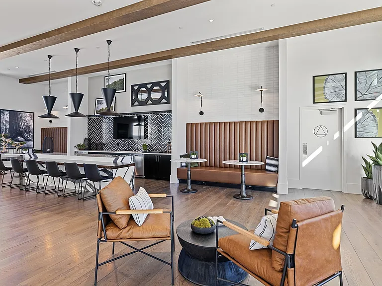 Lounge in style or gather with friends in this chic resident space.