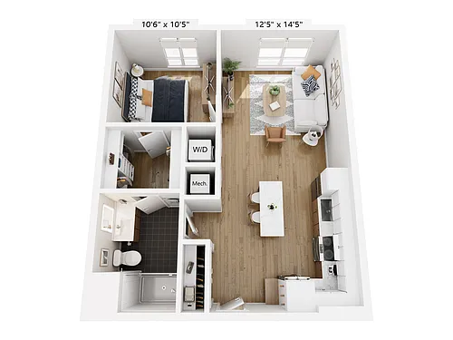 Floor plan A12