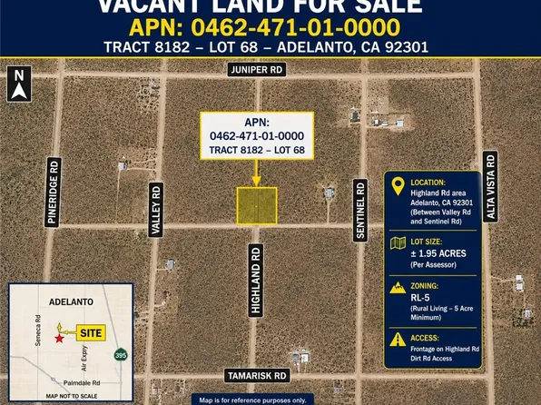 0 Mesquite Rd Lot 68, Adelanto, CA 92301