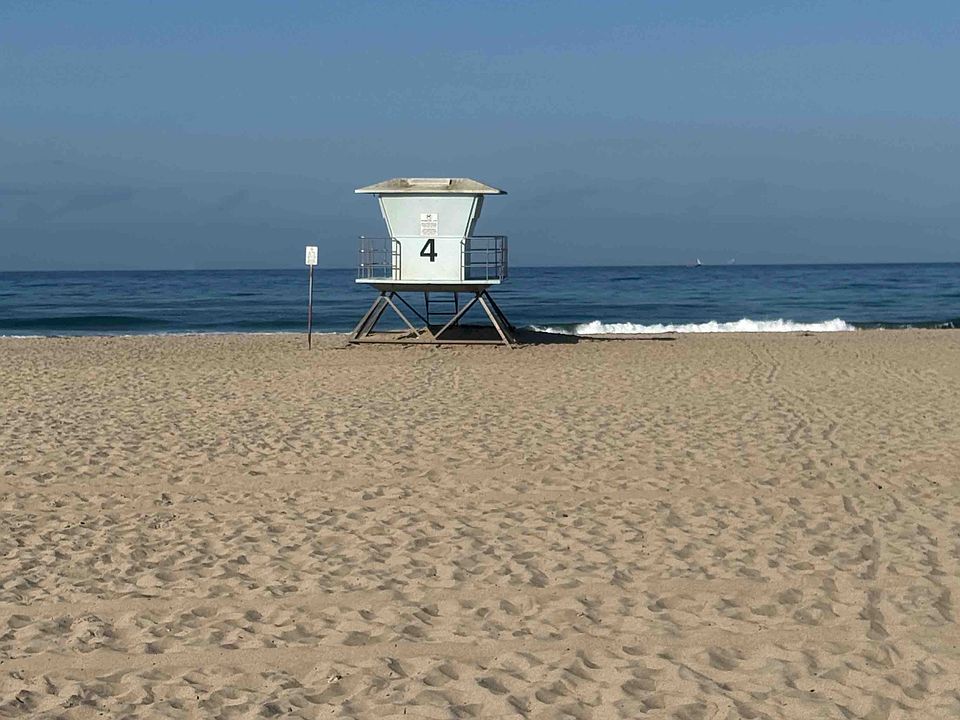 steps from the sand