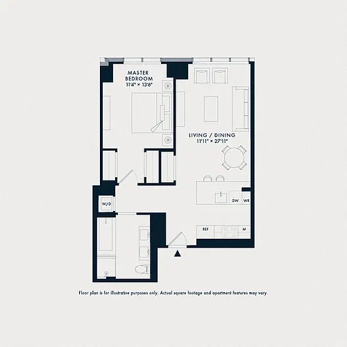 Floor plan Waterline 2: A1