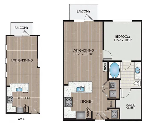 Floor plan 11F4