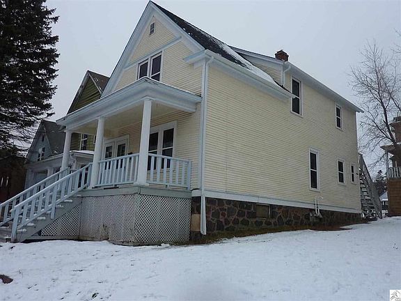 Front of apartment units - winter