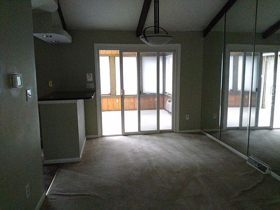Dining Area w/Breakfast Bar Into Sunroom