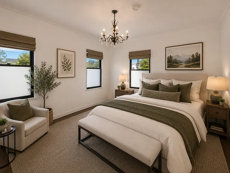 Bedroom 2 - Virtually Staged