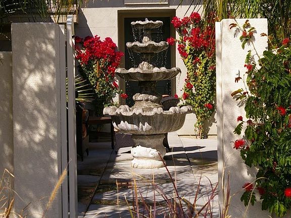 courtyard entry