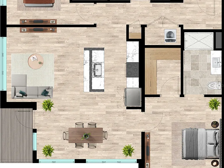 B19 - Two Bedroom B19 - Two Bedroom