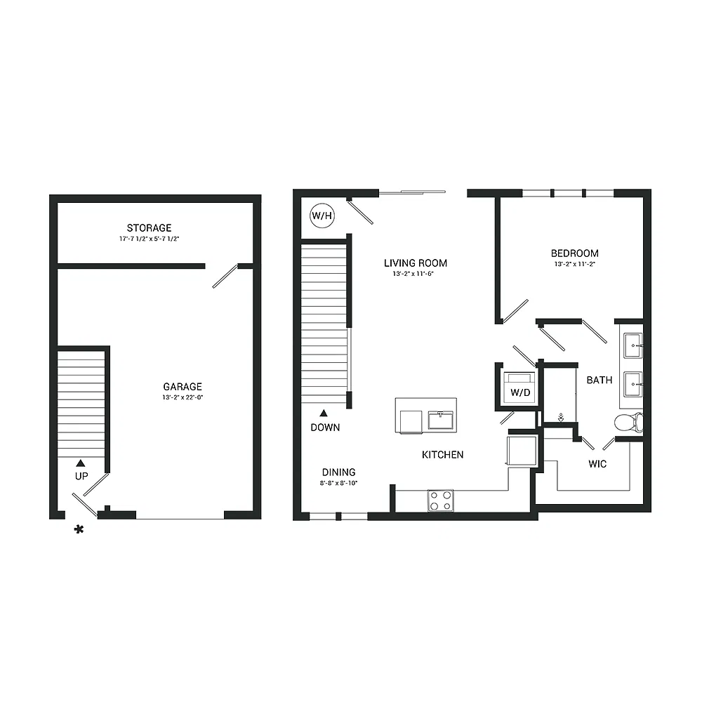 Floor plan Amber