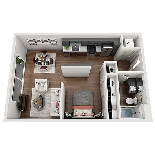 Floor plan A1B