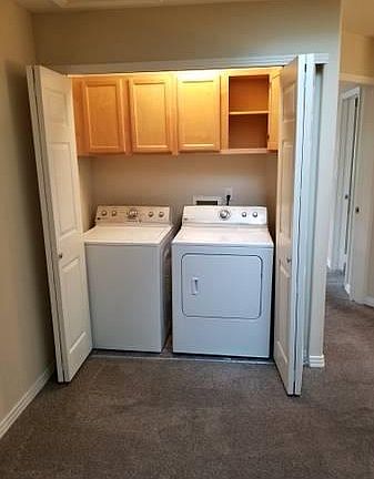 Laundry located on 2nd floor just off of master bedroom