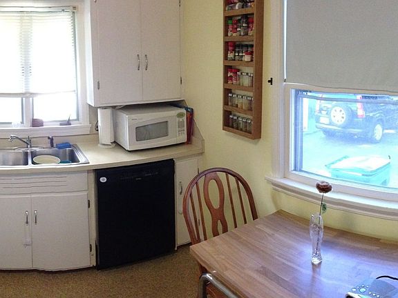 Panoramic view of kitchen