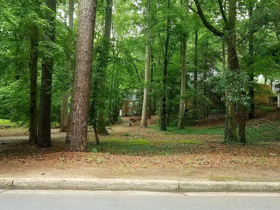 Rear view grom Two Creeks Rd. Parkway runs directly adjacent