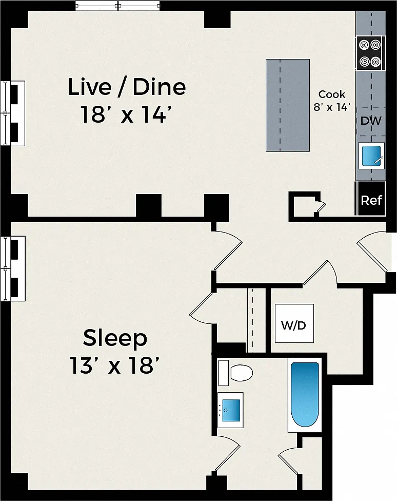 Floor plan A7