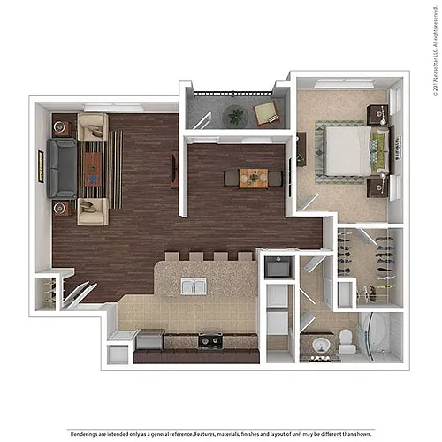 Floor plan A1D