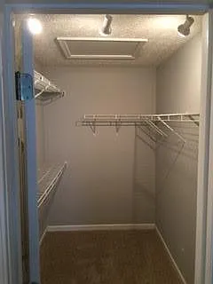 Large master walk-in closet