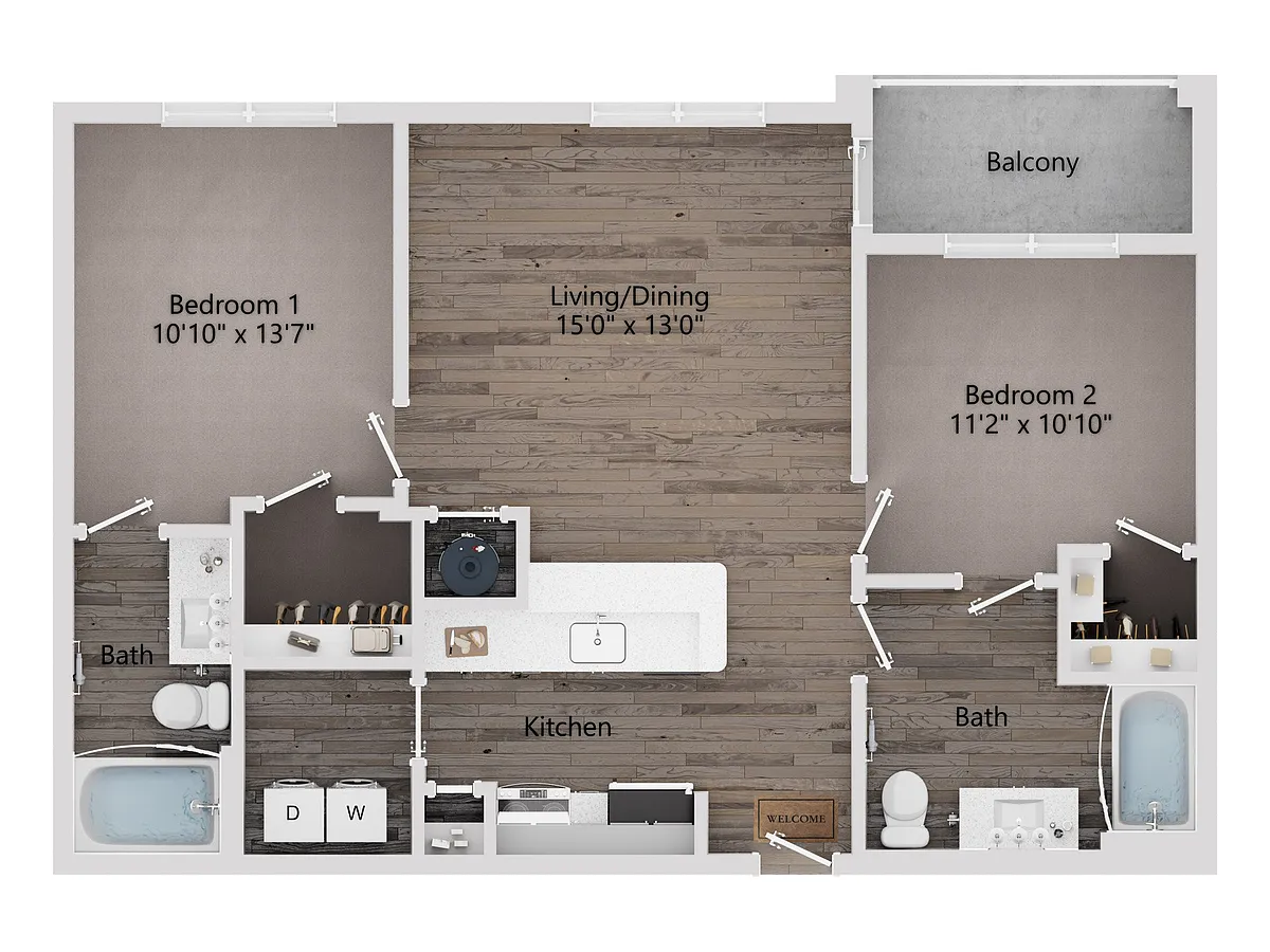 Floor plan Patapsco (2/2)