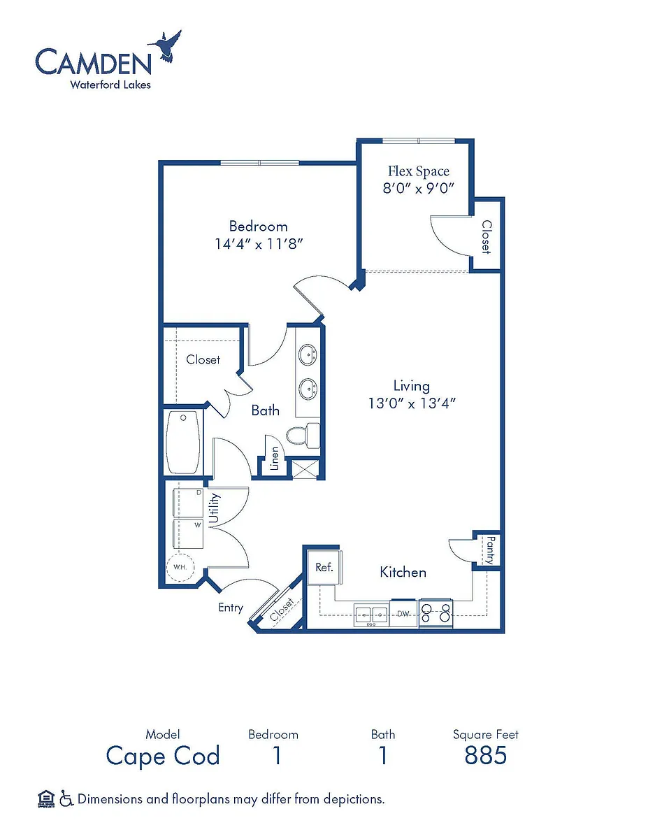 Floor plan Cape Cod
