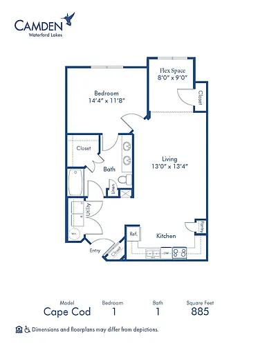 Floor plan Cape Cod